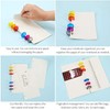 YANGWEN 90 Pieces 24 mm Plastic Book Binder Discbound Expansion