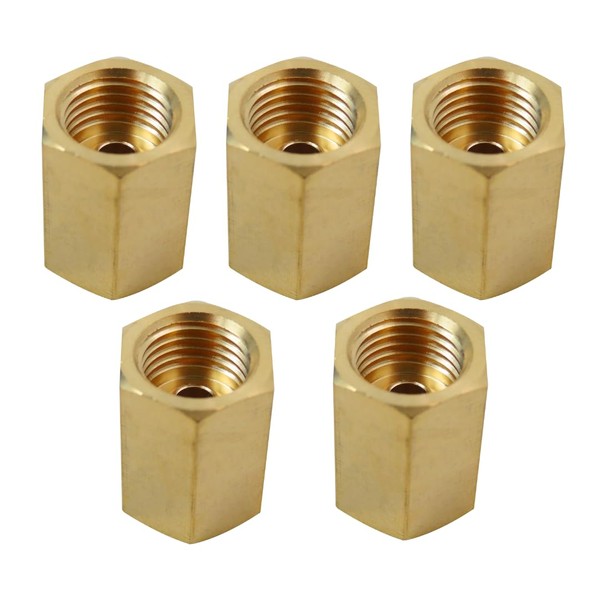 USonline911 Pack of 5 Inverted Flare Brake Line Union for