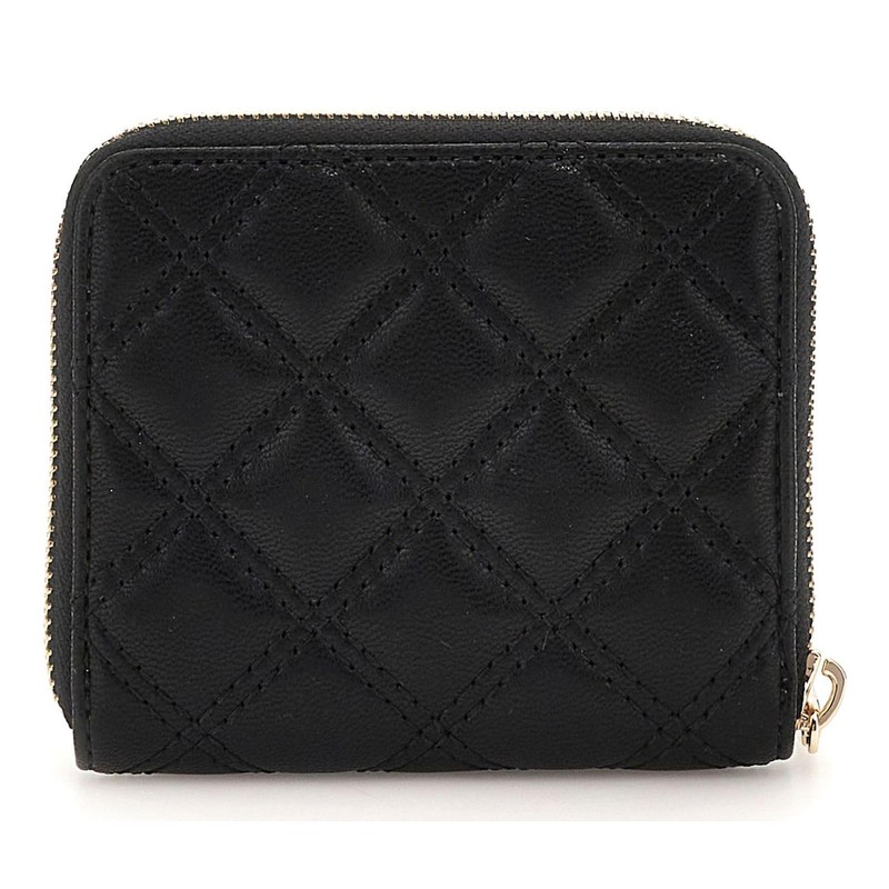 GUESS Giully Zip Around Wallet S Black, black, Classic