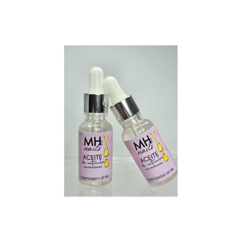 ACEITE DE CUTICULA PARA UÑAS MH NAILS 2 PIEZAS