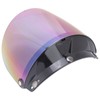 Motorcycle Helmet Lens Metal Button Removable UV Protection Adjustable Motorbike