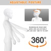 Child Full Body Mannequin Kids Dress Form Adjustable Detachable Manikin