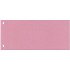 100x Dividers Dividers Tabs Index File Flags 10.5 x 24 cm Red