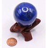 1PC 2" Carved Wood Tripod Cobra Stand Polished Three Prong