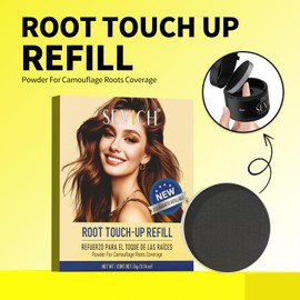 SEVICH Magnetic Replaceable Hairline Powder, Refill Pack 3 Pcs- Interhair Concealer, Environmentally Friendly Replacement, Waterproof and Sweatproof, Long lasting Coverage (Med Brown)