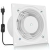 HG Power 6 Inch Exhaust Fan, 308CFM Wall Exhaust Fan