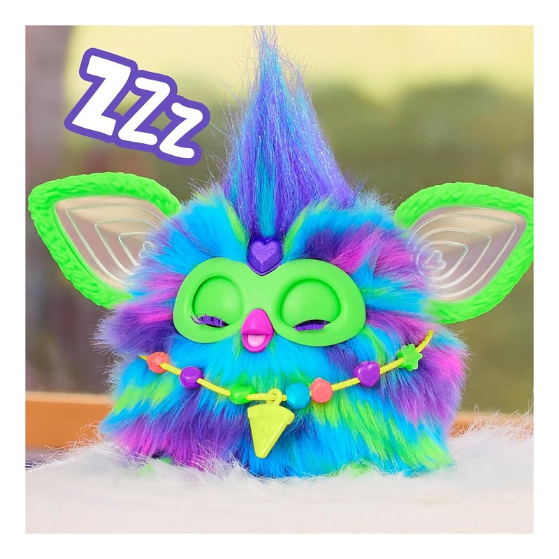 Furby Galaxy Glow in the Dark Interactive Plush Toy -