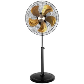 Aottop 20-Inch High Velocity Metal Oscillating Pedestal Fan, 3 Speed 140W (Approx. 1/5 HP), 8.2 FT Cord, Heavy-Duty Stand Fan for Commercial, Residential, Industrial, Shop, Warehouse, Gym, Garage