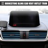 X AUTOHAUX Car Vent Outlet Trims, Insert Strip Line, 16.4ft,