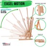 U.S. Art Supply 38" High Wooden H-Frame Studio Tabletop Easel