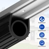 DGSL Garage Door Seals Bottom Rubber Weather Stripping Kit Seal
