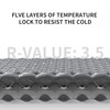 Naturehike 3.5 R-value camping sleeping pad 4 seasons ultralight self-inflating