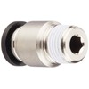 Nippon Pisco POC6-01 One-Touch Fitting (Tube Fitting), Straight with Hex