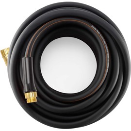 Giraffe Tools Garden Hose 50ft x 5/8", Water Hose Heavy Duty, Flexible, Lightweight Hybrid Hose with Swivel Handle, Male to Female Fittings