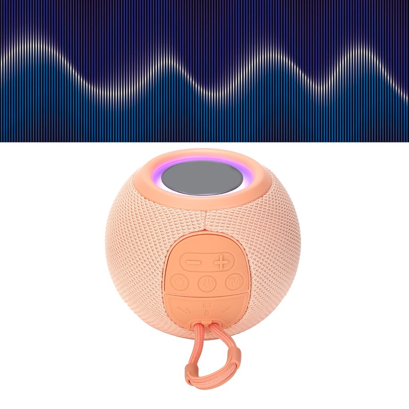 Wireless Bluetooth Speaker Portable Small Speaker Microphone FM Radio Desktop