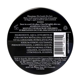 Uppercut Deluxe Featherweight Pomade 2.5oz | Medium Hold with Grip | Low Shine Finish