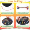 Disk Rope Sorting Puzzle, Brainy Teaser Rope Strategy Board Game