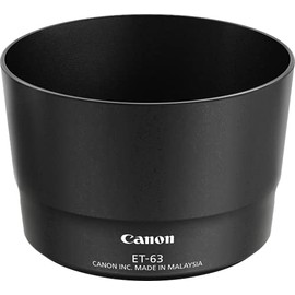Canon ET-63 Hood for Canon EF-S 55-250mm f/4-5.6 IS STM lens, Black