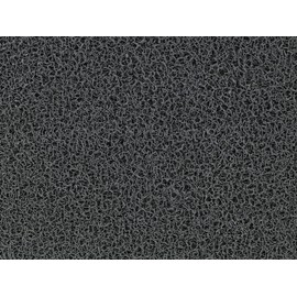 M+A Matting 437 Frontier Vinyl Indoor/Outdoor Scraper Floor Mat, 10' Length x 3' Width, 3/8" Thick, Dark Grey