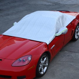 dreamcar2022 Outdoor Car Sun Visor & Snow Shield Cover Protector Cover For Corvette C6 05-13