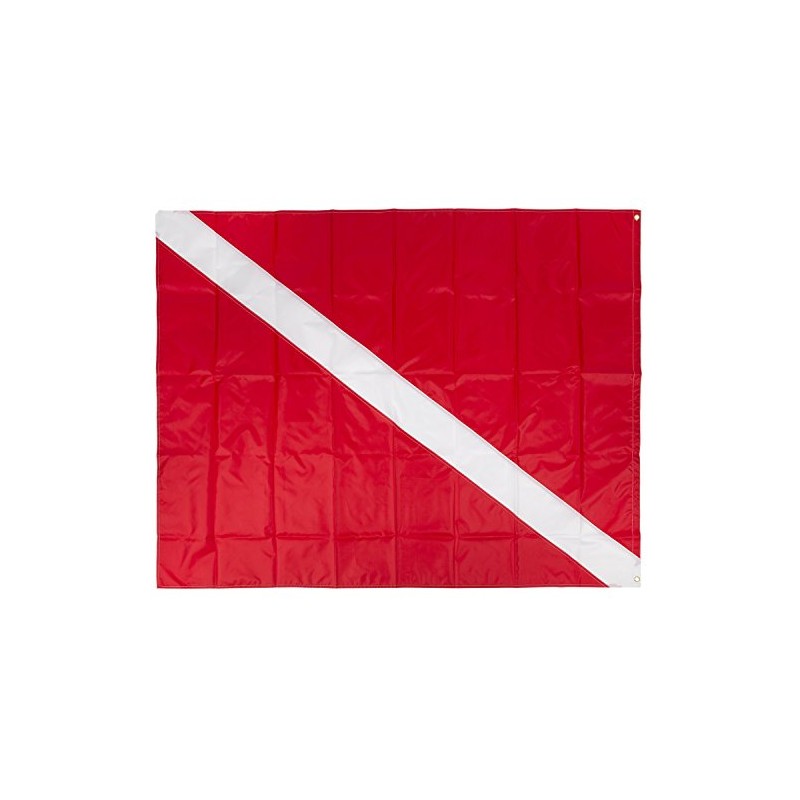 Trident 48 x 60 Inch Diver Down Flag, Multi Panel