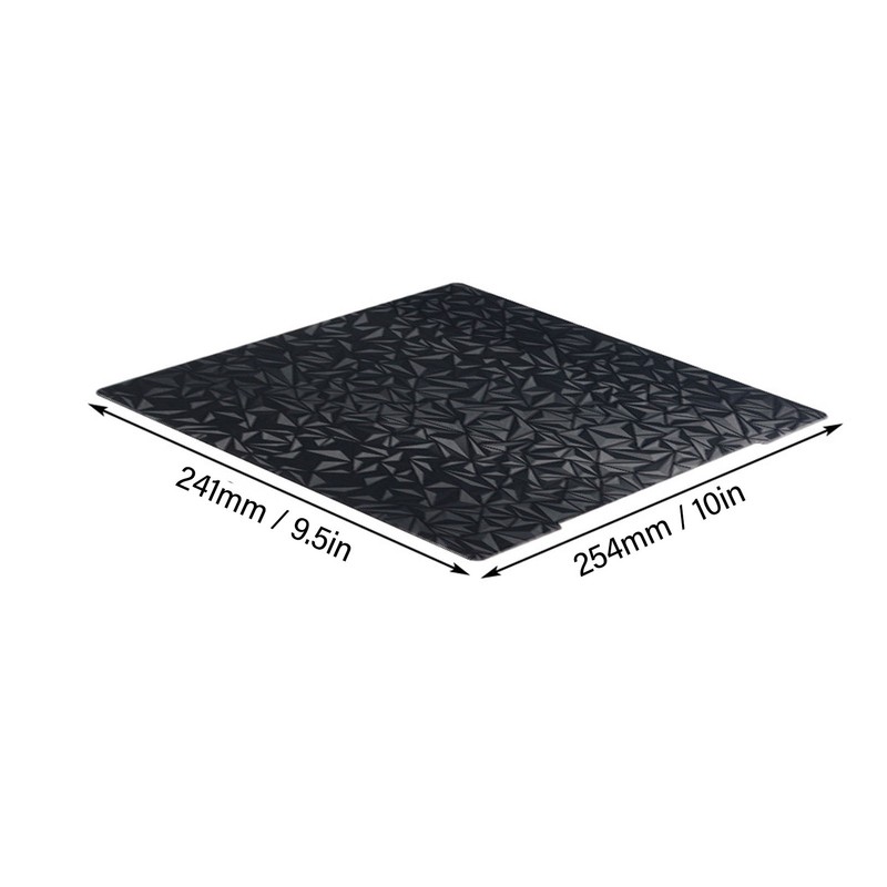 3D Printer Build Plate Double Sided Textured PET Frosted PEI