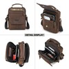 Contacts Genuine Leather Men's Laptop Mini Tab Messenger Crossbody Bag