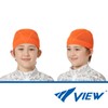VIEW Swim Mesh Cap School Swimming Cap Swim Cap Orange