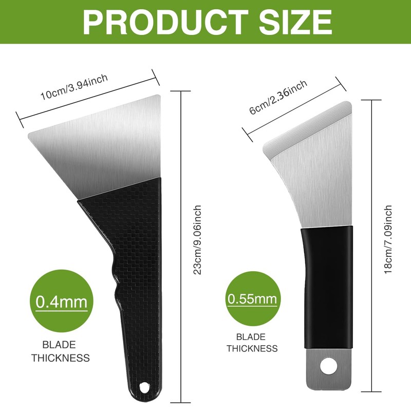 3D Printer Removal Tool Kit, 7 Precision Scrapers for Large,