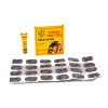 Kit Parches Bicicleta Cold Patch Vulcanizado 24pzas Pegament