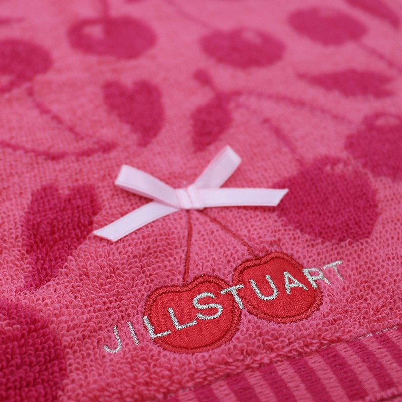 Towel Museum JILLSTUART Towel Gift Set, Pink, White, Towel Handkerchief,
