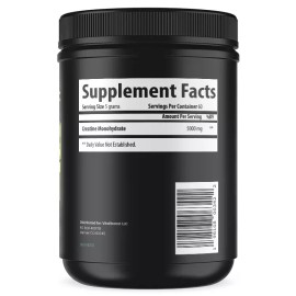 VB Health Muscle Boost: Pure Creatine Monohydrate - No Fillers & No Additives, 60 Servings