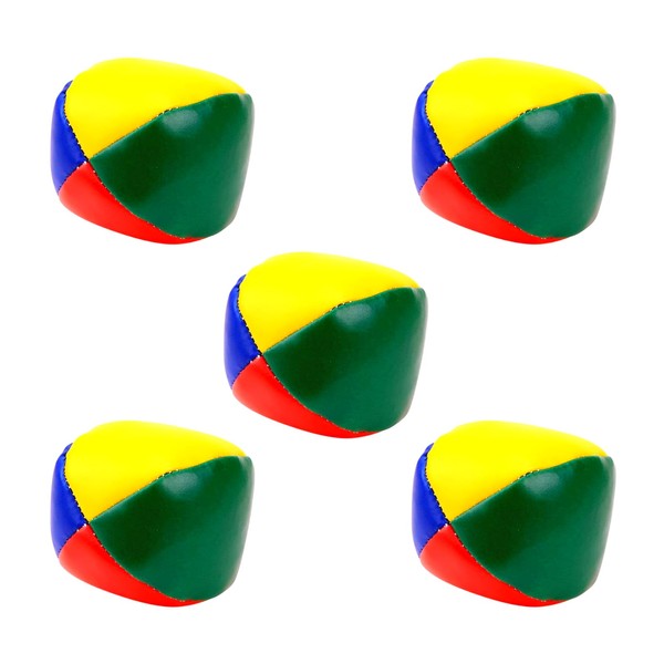 Charmoon Beanbag Colorful Juggling Ball Set Toy Street Performing Practice