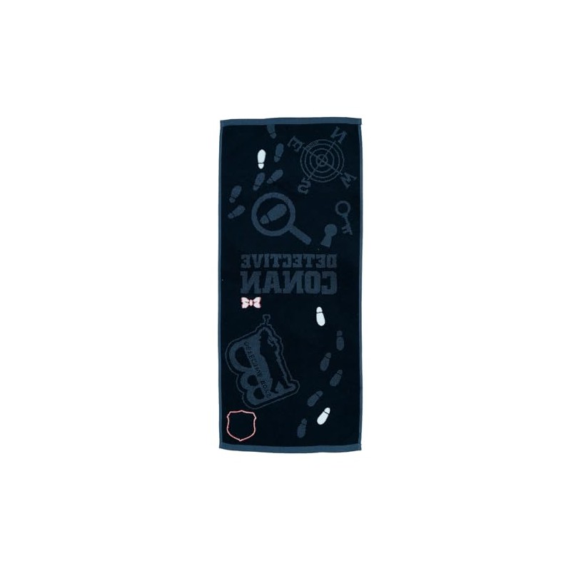 Marushin 4855012400 Face Towel, Detective Conan, Truth Road, 100% Cotton,