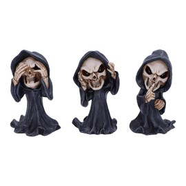 Nemesis Now Three Wise Horror Resin Grim Reaper Figurine 11 cm