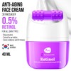 7DAYS Rejuvenating Face Cream with Retinol and Massager - 40ml