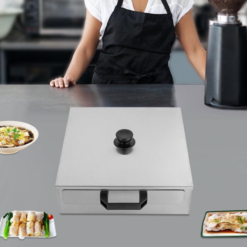 DDBESSIC Rice Roll Steamer Top Open Chinese Rice Noodle Rolls