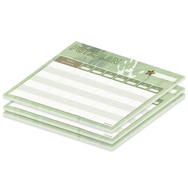 PRICARO A4 25 Sheets Olive Green Crime Cleaning Plan (Pack of 3)