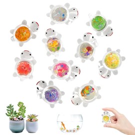 SoeUyd Pack of 20 Luminous Mini Turtles Resin Figures, Luminous Turtle, Mini Luminous Turtles Resin, Can Be Used for Car Ornaments, Garden Decorations and Other Uses