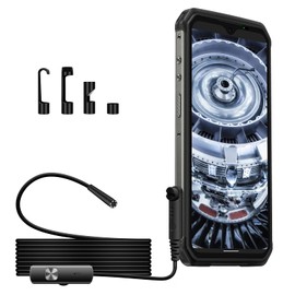 Endoscope(E01) for Ulefone Armor Pad Series/Pad 2/ Pad 3 Pro/Pad 4 Ultra, Power Armor 18/19 Series, Armor 9/13/16/21/24/26/27 Series, IP67 Waterproof 3 in 1, Practical Inspection
