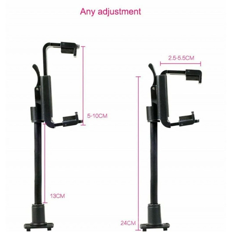 Generic Universal 360° Car Rearview Mirror Mount Stand Holder Cradle