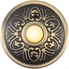 Doorbell Push Button, Bronze Lighted Doorbell Button Wall Mount Door