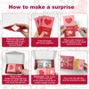 Ceeyoll Surprise Box Gift Box with 10 Folding Boxes, Creative
