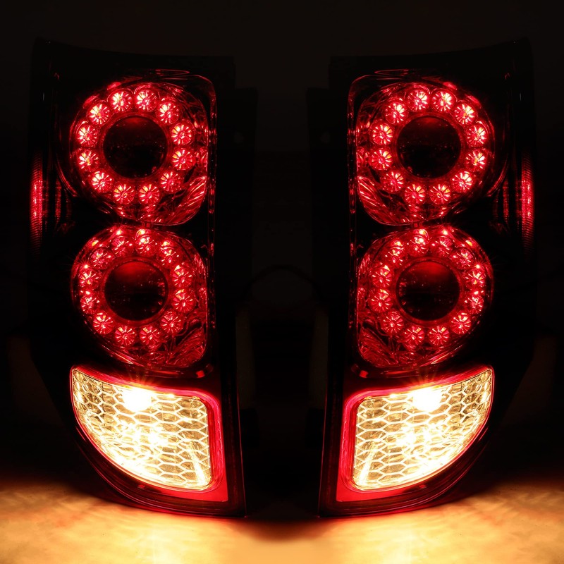 HECASA Pair LED Tail Light Compatible with 2011-2020 Dodge Grand