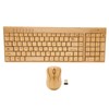 Computer Wireless Devices 2.4GHz Wireless Connection Plug and Play Bamboo