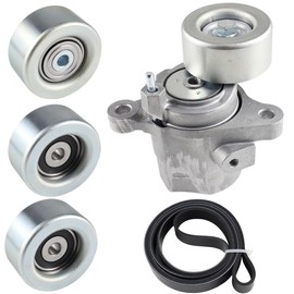 Serpentine Belt Tensioner Drive Kit Compatible with Toyota Tacoma 3.5 L V6 2016-2023, Replace 39424 166200P010 1662031090 7PK2120