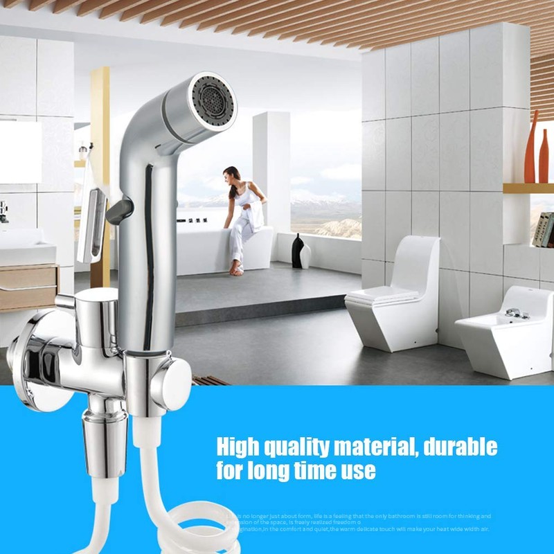 Pulverizador Bidé de Mano Premium Ajustable, de Acero Inoxidable, Ideal