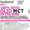 foodboost Olio MCT 200g in polvere - per dieta Chetogenica