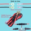 DMWD 1Pc Automotive 12V Voltage Gauge with Touch Switch Car