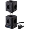 revolt Desk Sockets: 13-in-1 Socket Tower, 9 Sockets, 3x USB-A,
